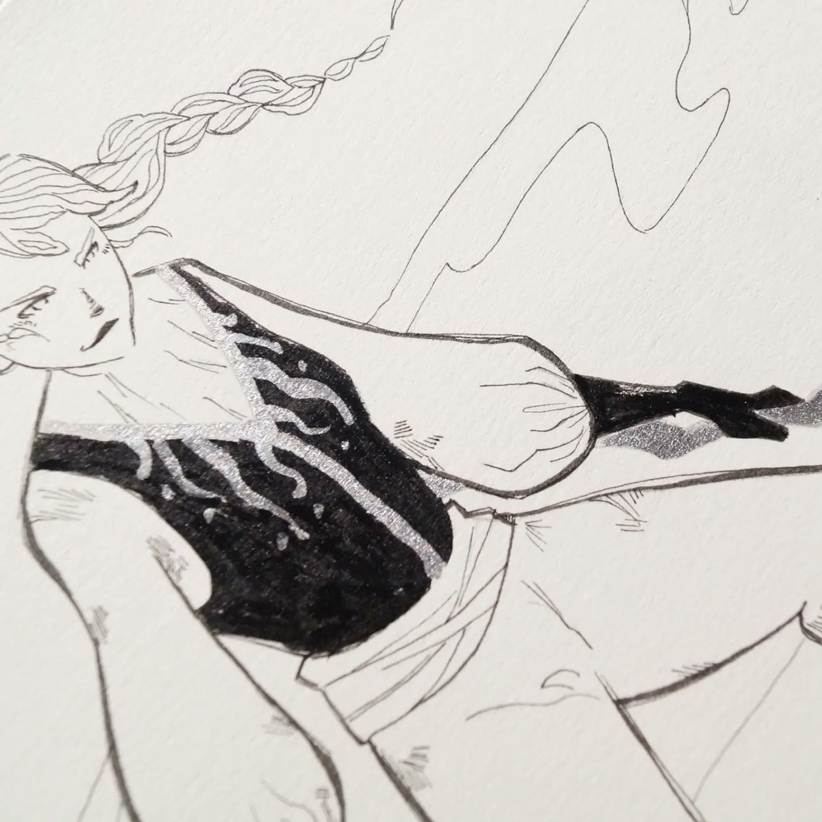SerenaR_art's tweet photo. WoTober day 05 🏹

#wheeloftime #birgitte #TwitterOfTime https://t.co/sssjAVuLUw