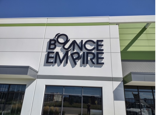 BSCSigns's tweet image. It is never too early to begin making an impact with your signage. We were able to help @bounce_empire with their building and monument signage. Bounce Empire is set to open next year; can’t wait to check this place out!
#BSC #signshop #signdesigns #signsincolorado #monumentsign