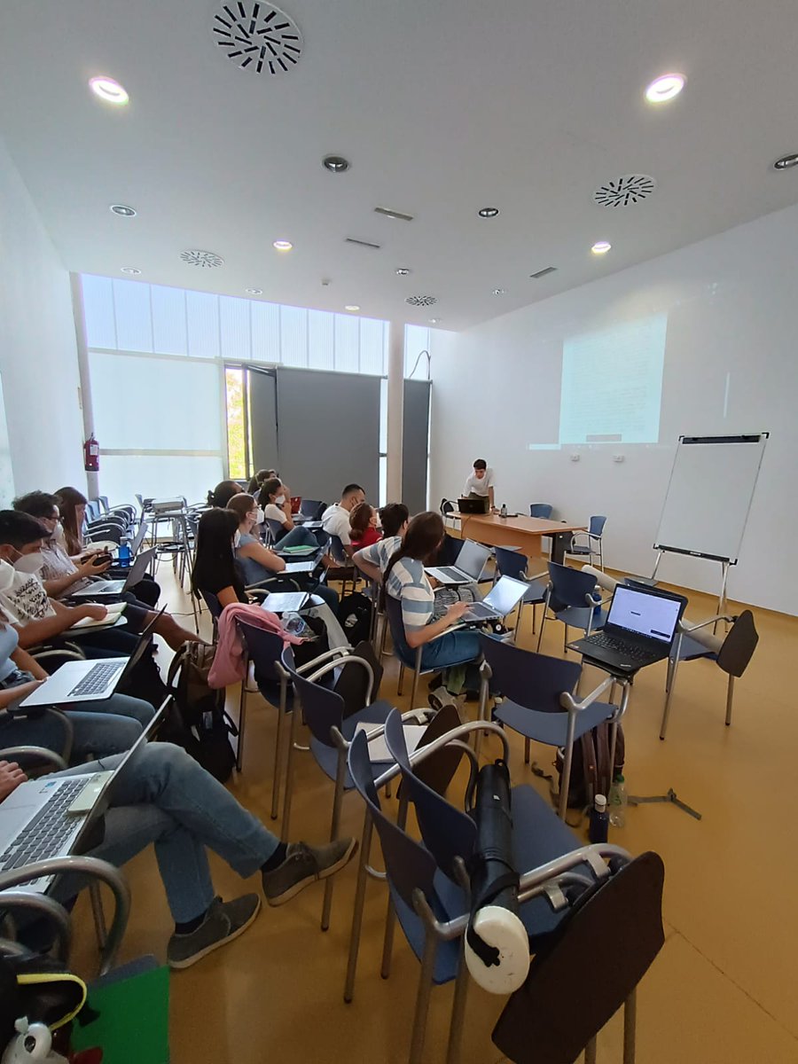 CC-TOP Biocatalysis (@cctop9) on Twitter photo Day 2: <a href="/TurbanMinor/">Bruno Martin</a> from <a href="/Scienseed/">Scienseed</a> gave us a great lecture on scientific writing! Your tips were very helpful, or even better, ESSENTIAL! 😉
<a href="/UAM_Madrid/">UAM Autónoma Madrid</a>
#MSCA #Horizon2020 Day 2: <a href="/TurbanMinor/">Bruno Martin</a> from <a href="/Scienseed/">Scienseed</a> gave us a great lecture on scientific writing! Your tips were very helpful, or even better, ESSENTIAL! 😉
<a href="/UAM_Madrid/">UAM Autónoma Madrid</a>
#MSCA #Horizon2020