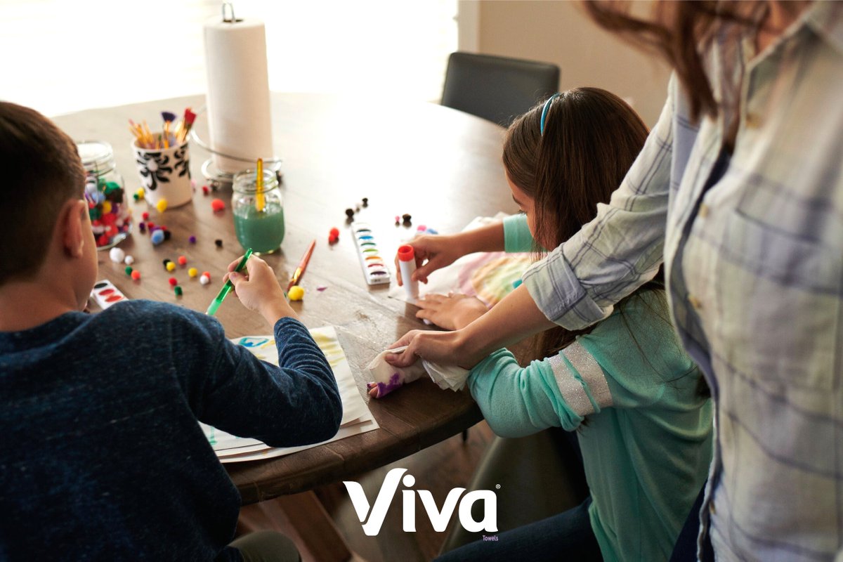 School is back in session, and so is cleaning up after school projects! Grab a roll of #Viva® Multi-Surface Cloth™ for 4X cleaning power to remove dirt, scrub grime, absorb quickly, &amp; lock liquid.✨ Shop now: spr.ly/6011MdsXZ to stock up!