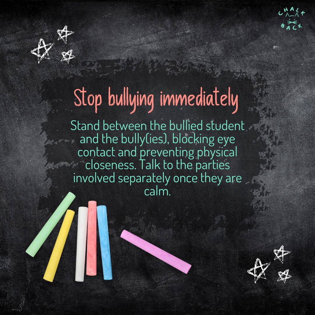 chalkbackorg's tweet image. School harassment makes it hard for students to feel safe and taken care of at school. Let's make it stop. 
#StopStreetHarassment #StopBullying