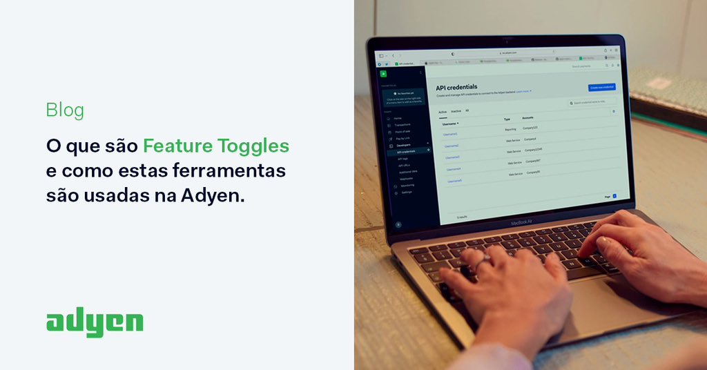 AdyenBrasil's tweet photo. Como é possível realizar melhorias e atualizações em um sistema único global - responsável por processar milhões de pagamentos por dia - sem prejudicar seu funcionamento? A resposta é simples: Feature Toggles. Descubra mais em: https://t.co/GIw9O5D1ED https://t.co/17JYOazMzQ