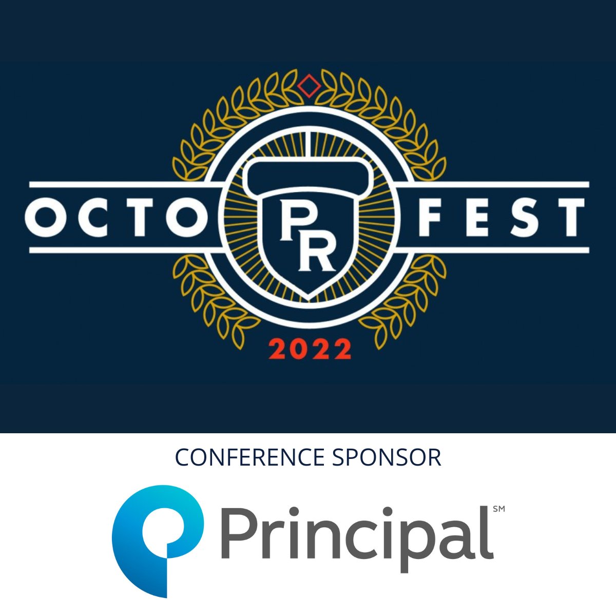 PRSAIowa's tweet photo. Our sponsor highlight today is Principal!

Principal's purpose is to give you the financial tools, resources and information you need to live your best life.

Thak you, Principal, for being a supporter of OctoPRfest! https://t.co/9hDj9LRT63