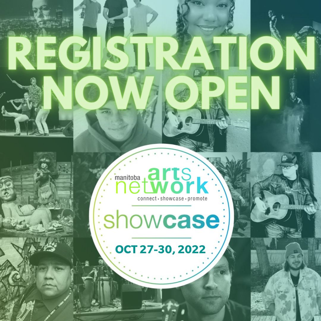 We are partnering with the Manitoba Arts Network for the Manitoba Showcase!

Two workshops Friday October 28th:
 ◾ Kairos Blanket Exercise
 ◾ Re-engaging Audiences and Curating for Recovery

Manitoba Showcase runs Oct. 27-30!

For more info / to register bit.ly/3CyuXok