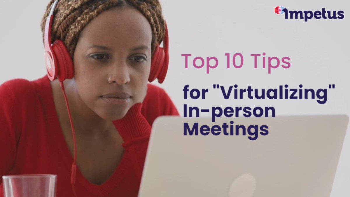 impetus_digital's tweet photo. Simply translating your in-person meetings to virtual may not be that effective. We created a list of our top 10 tips for virtualizing in-person meetings: https://t.co/RhANY6ZB7a
#virtualmeetings #webmeetings #pharmameetings #onlinemeetings #virtual #advisoryboards https://t.co/Dzu6c1lQQU