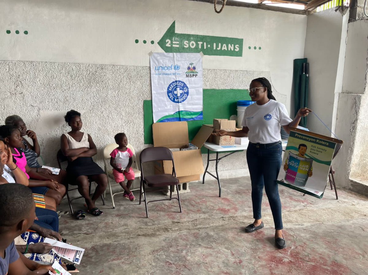 UNICEF Haiti on Twitter "2000 ménages de Bois Neuf à Cité Soleil ont été sensibilisés à la