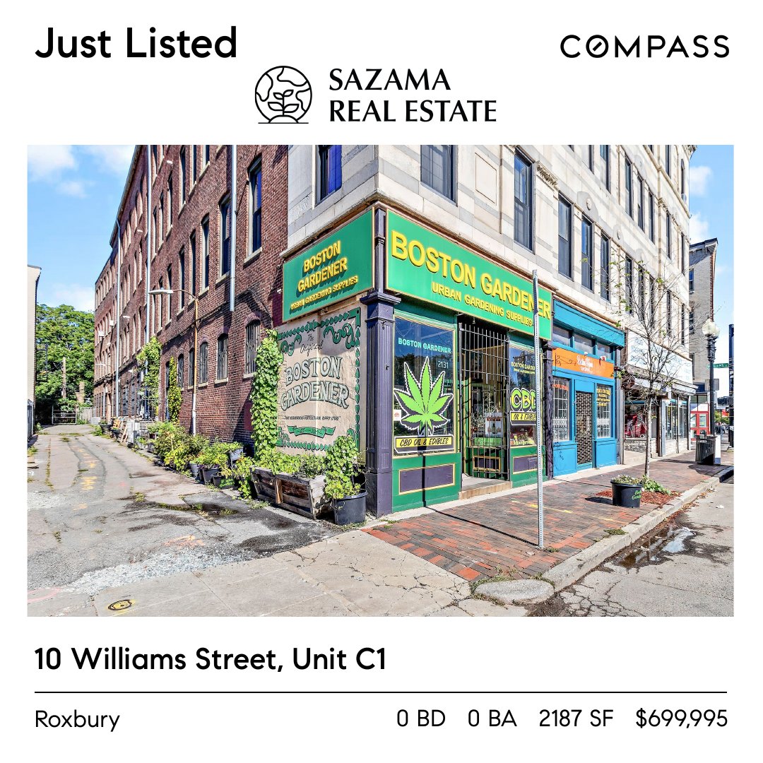 Have you been waiting for that perfect opportunity to be a business owner or own commercial property? 

Check out this awesome commercial real estate opportunity in Roxbury! 

Call Ken to discuss if this is the opportunity for you! 617.308.3678 #bostonrealestate #sazamarealestate