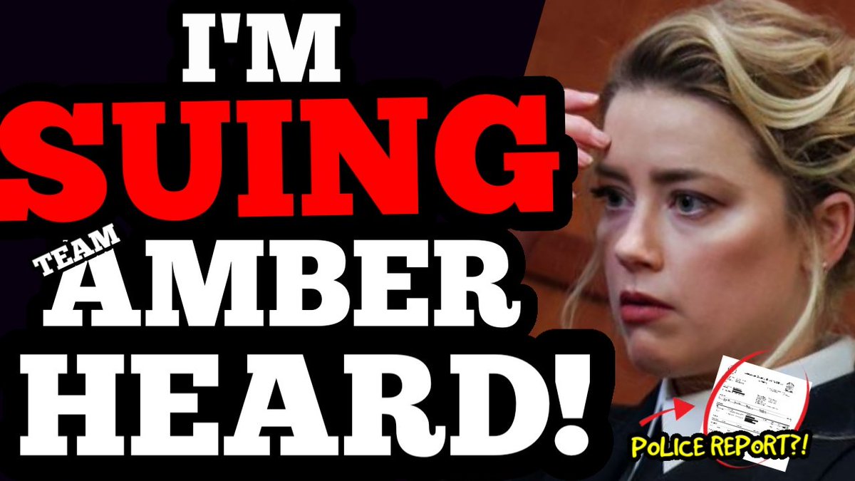 ThatUmbrella's tweet photo. I'm SUING Amber Heard's team! ANOTHER FALSE POLICE REPORT?!
This makes at LEAST 4 POLICE REPORTS, plus FBI and CPS. Someone pays.
Link: https://t.co/GE4KVxiunr https://t.co/yuNLLemt9j