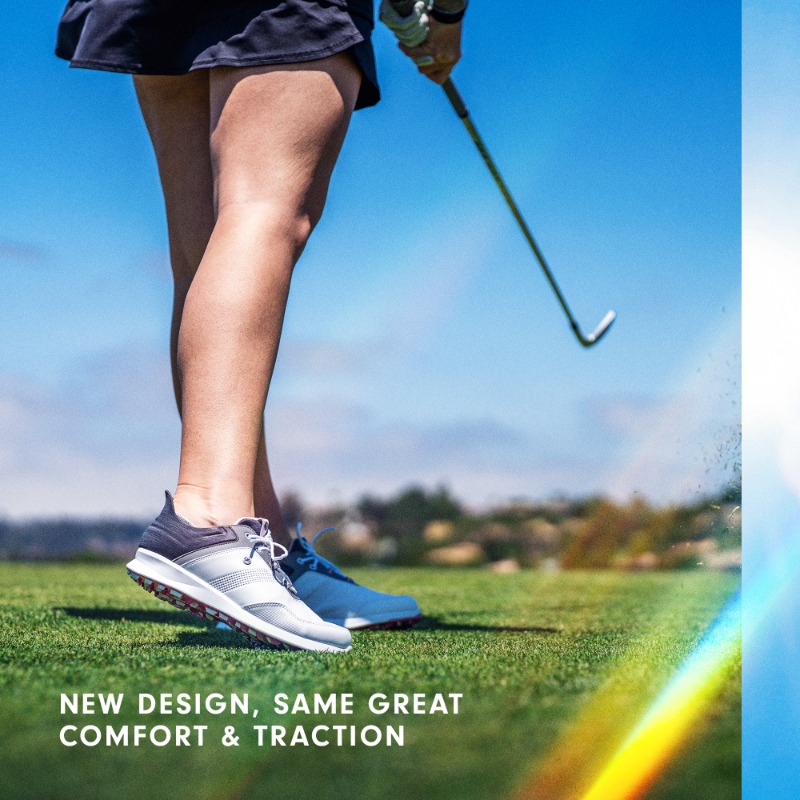 FootJoy's tweet photo. Experience Stratos. ☁️
All-new athletic styling. Reinforced support in the heel. Out-of-this-world comfort.
#FJSTRATOS