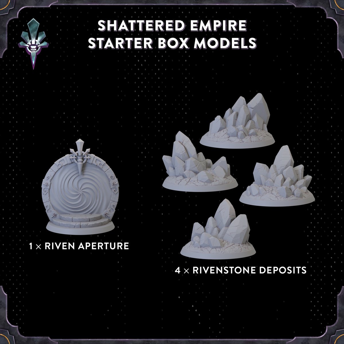 When the rivenstorms began to fade, it was the stone-touched who led the first companies of imperial soldiers to discover and reclaim Rivenstone deposits. loom.ly/QTGmJq4 #skirmishgames #wargame #miniaturewargame #paintingminis #paintedminiatures #miniatures