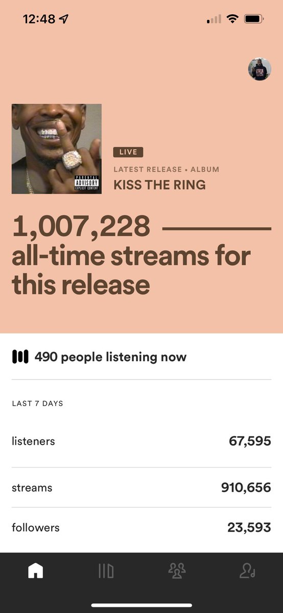 Rome_Streetz's tweet photo. Good numbers ain’t even been a week..keep running it up..much love to everyone supporting this Shit!!
@GriseldaRecords 
@WESTSIDEGUNN https://t.co/ptUoOhg6dG