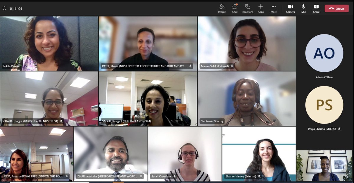 DeniseRosembert's tweet photo. ⭕️I knew it would be a great session with @NikkiKF today, thank you for joining us and for sharing your leadership journey,  thoughts, vision and wisdom. 🤩 #Clinicalleadership #MDT #FellowsNetwork https://t.co/J19gPz7WoH