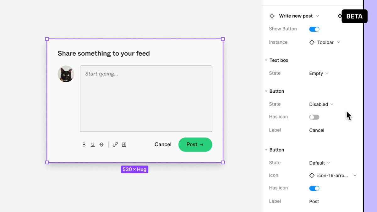 OrbitKiwi's tweet photo. 🤔 What’s next?

We plan to do a large component audit in following months. Thanks to nested properties (already in beta) we can simplify a lot of our components and improve designers’ experience. Stay tuned for updates! 🙏

https://t.co/g2UXhifJRT https://t.co/lGZ5iXUOgi