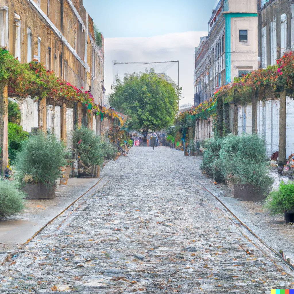 londonyimby's tweet photo. Here’s one example of what gentle intensification could look like. What’s your favourite example?

(Image by DALL-E) https://t.co/A1lLbFtwAj