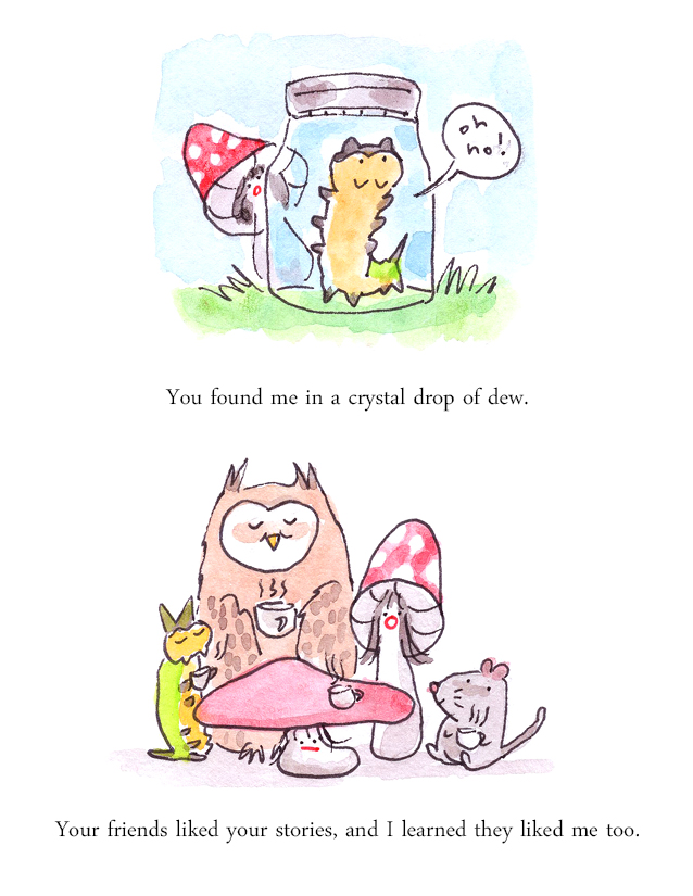 🍄🐛 A Mushroom's Life - A collection of fun(gi) illustrations - Part 1 of 2 - 🍄🐛 A small zine I prepared for Canzine. I'll have copies of this at @MCX_Comics as well this October : )