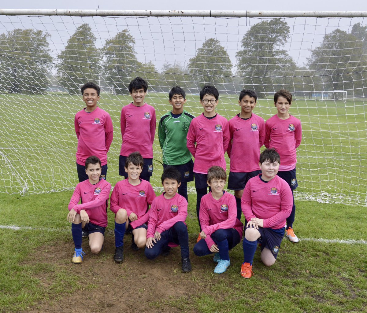 Senior Boys Football - early downpour didn’t dampen spirits! Thank you <a href="/HillHouseSchool/">Hill House School, Doncaster</a> for four great games. A good afternoon’s work boys! 👏👏👏
