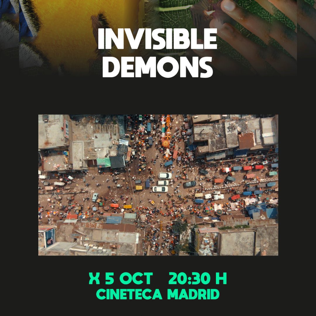 mariacasoes's tweet photo. Nos vemos en la inauguración del @AnotherWayFF con el estreno nacional de #InvisibleDemons (2021). 

#festivalcine #sostenibilidad https://t.co/IN2qoPV4dw