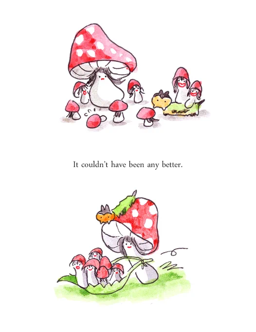   A Mushroom's Life - A collection of fun(gi) illustrations - Part 2 of 2 - END!  A small zine I prepared for Canzine. I'll have copies of this at  as well this October : ) 