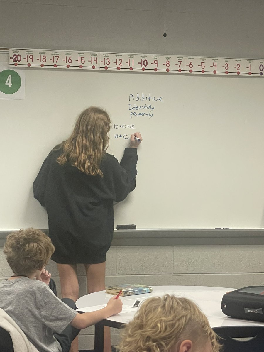 dmsjmiller's tweet photo. Students became the teachers today when algebra7 students reviewed number properties. #dmsleads #dmswave https://t.co/dvA0y9OLv1