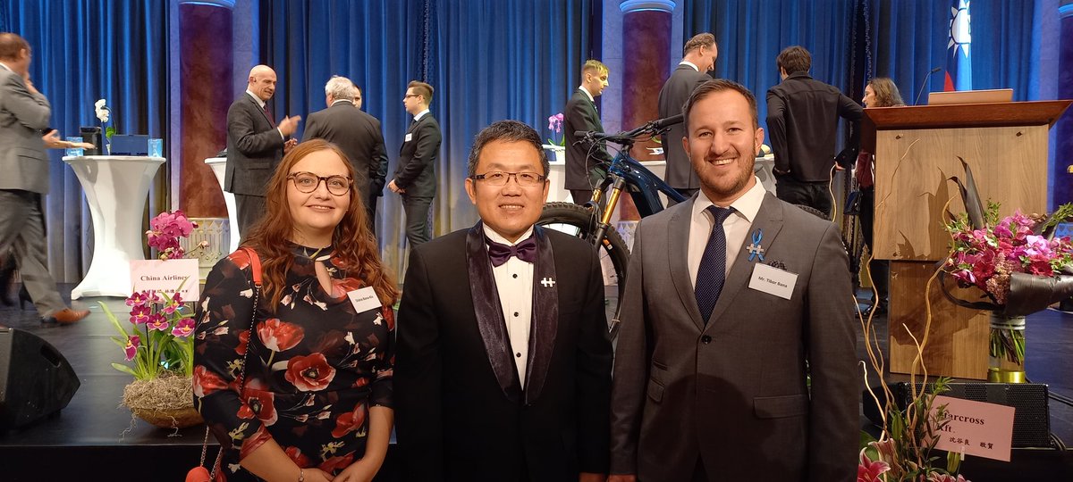 At the invitation of Ambassador Shih-chung Liu we attended with my wife #Taiwan’s #NationalDay reception. God bless, Taiwan! 🇹🇼🤝🇭🇺