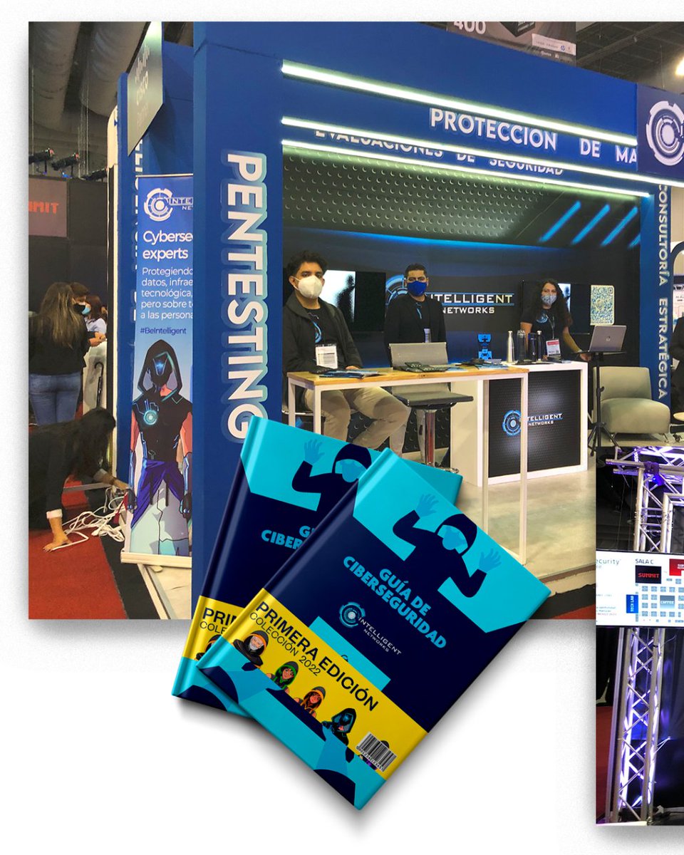 inetworksmx's tweet image. Damos inicio a #Infosecurity2022 🎉

Una de las Expo de #cybersecurity más importantes de #LATAM 🌎

Ven a visitar a tus amigos de #INET en nuestro stand para conocer de las ponencias que daremos a lo largo del evento. 👩💻👨💻

Registrate en: bit.ly/infosec-regist…
@Cisco