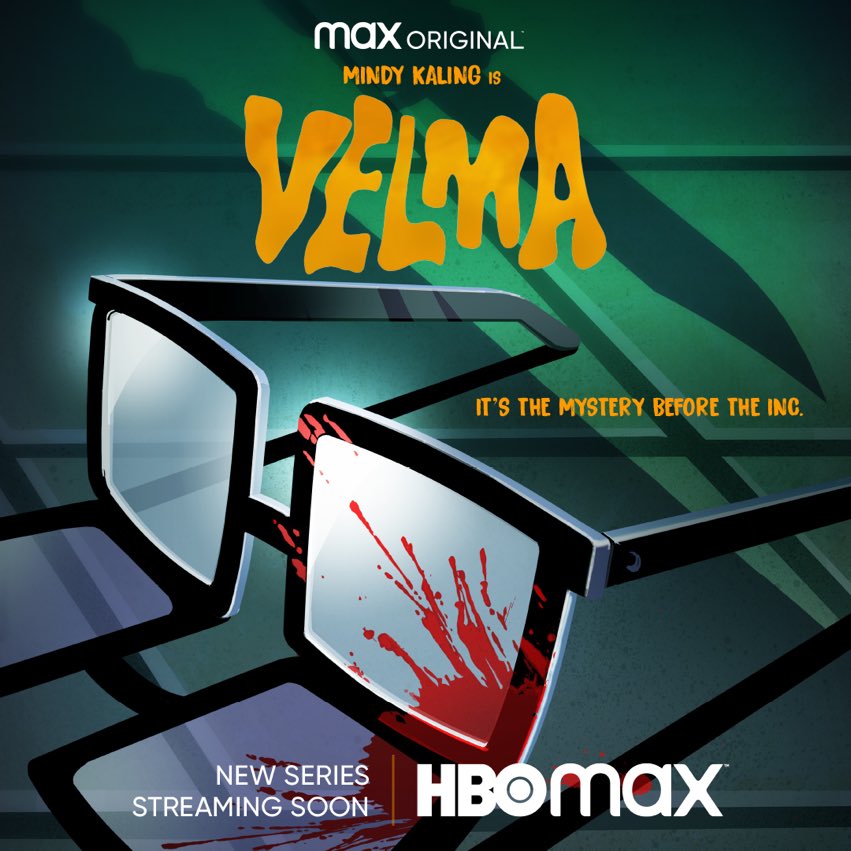 GabyMeza8's tweet photo. ¡PRIMER POSTER DE VELMA! Tenemos el primer promocional para la serie animada para adultos del personaje de #ScoobyDoo. La serie de #Velma es protagonizada por #MindyKaling y llegará a #HBOMax próximamente https://t.co/gZSDIM41fR