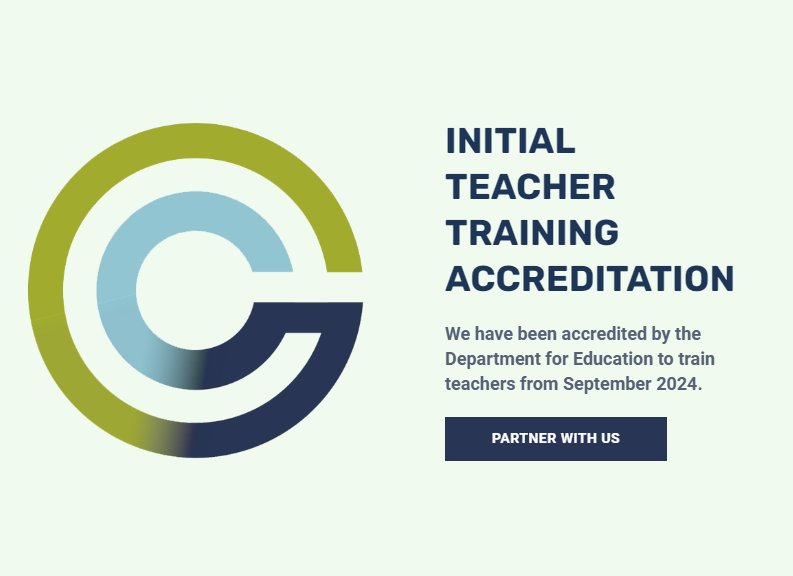 ** HUGE NEWS ** We are now a <a href="/educationgovuk/">Department for Education</a> accreditated #teachertraining provider!! We are a provider of the whole #goldrenthread from ITT through to #npq. We are super excited to share this fantastic #news . #TeachersDay2022 #edutwitter #TeachersDay