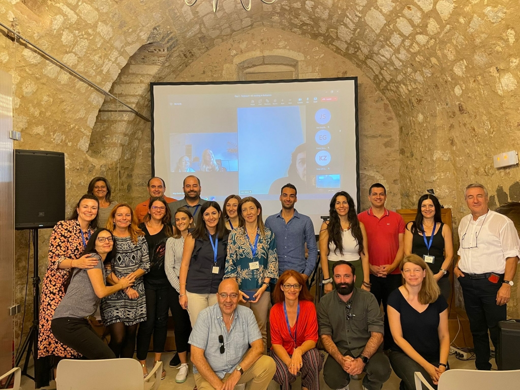 adriseismic's tweet photo. The participants of the #Adriseismic's Greek study visit held in #Crete after the last meeting of the day (some in presence, some online... and still a great working team).
#Architecture #Seismic #InterregAdrionProgramme @INTERREGADRION #Building #AntiSeismic @INTERREGTweets https://t.co/z6P8QmH51T