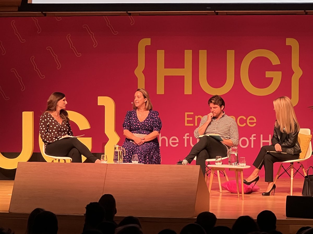 Our VP of Talent Sandra Schwarzer shares thoughts on what people leaders need to think about right now given the macro at @PersonioHR 's #HUGonTour event. Thanks for having us, and for bringing such a great group together for lots of rich conversations!