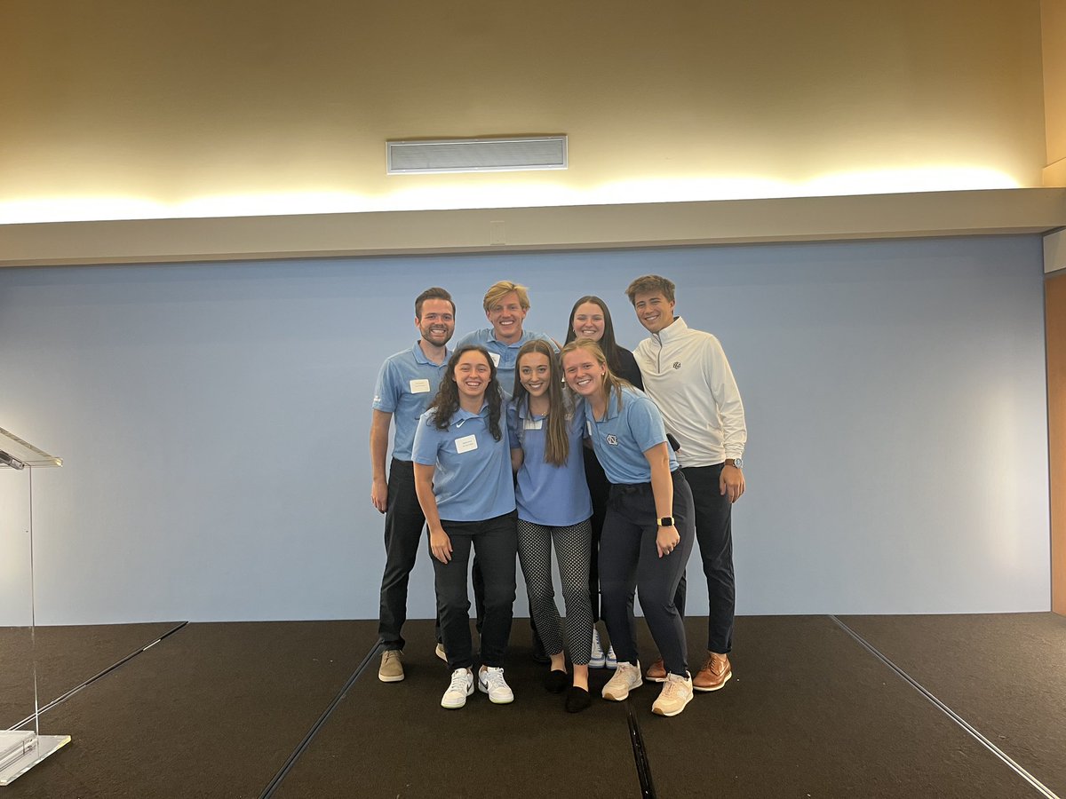 UNC_SpAd's tweet photo. Thank you for those of you that joined us for our Sport Administration Open House. We loved meeting you and sharing why we love Carolina and our graduate program! https://t.co/G4dSqMI2I9