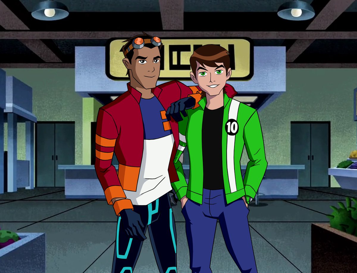 mshelleyart's tweet photo. Ben 10 and Generator Rex: Heroes REUNITED!
Inspired by the UAF-styled CNAP comic “Hero Times Two”, made to follow-up the Gen Rex-styled crossover “Heroes United”.

Do not repost my work, thanks! https://t.co/WqPuv9eb5X