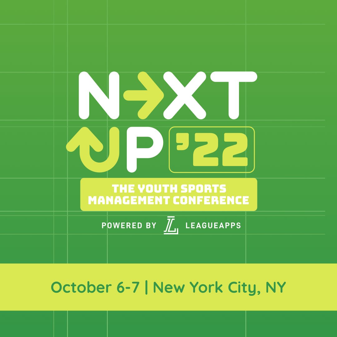🚨TOMORROW!!!🚨

#NextUP22 is the only conference for youth sports organizers —offering panels, speakers, and networking opportunities for those working to ensure youth sports happen! 

⏰There is still time! 
✅Secure your spot before it's gone! lalink.io/ueZrA