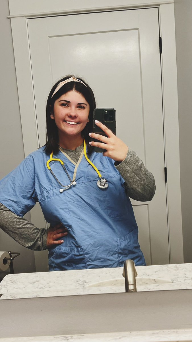 mrs_emilyswift's tweet photo. It’s no joke when they say teachers wear many hats 😉👩🏻⚕️ #TeacherByTrine #SeniorFSOE https://t.co/djQhD4fVZz