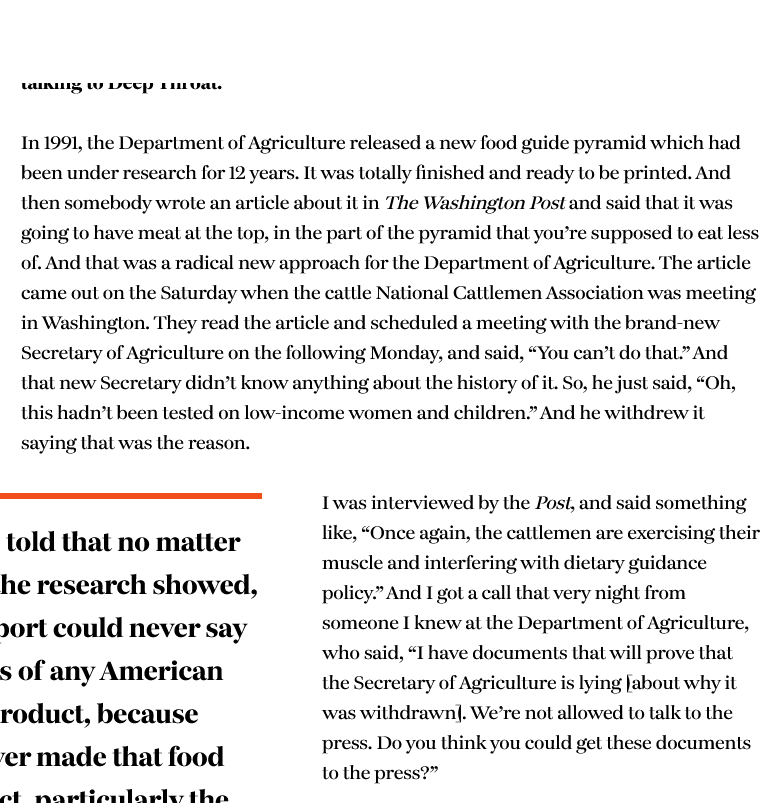 ingfeichen (@ingfeichen) on Twitter photo Fascinating backstory on Marion Nestle's role in media coverage of the inside politics interfering with the 1991 USDA food guide pyramid vis a vis meat <a href="/civileats/">Civil Eats</a>
civileats.com/2022/09/21/slo… Fascinating backstory on Marion Nestle's role in media coverage of the inside politics interfering with the 1991 USDA food guide pyramid vis a vis meat <a href="/civileats/">Civil Eats</a>
civileats.com/2022/09/21/slo…