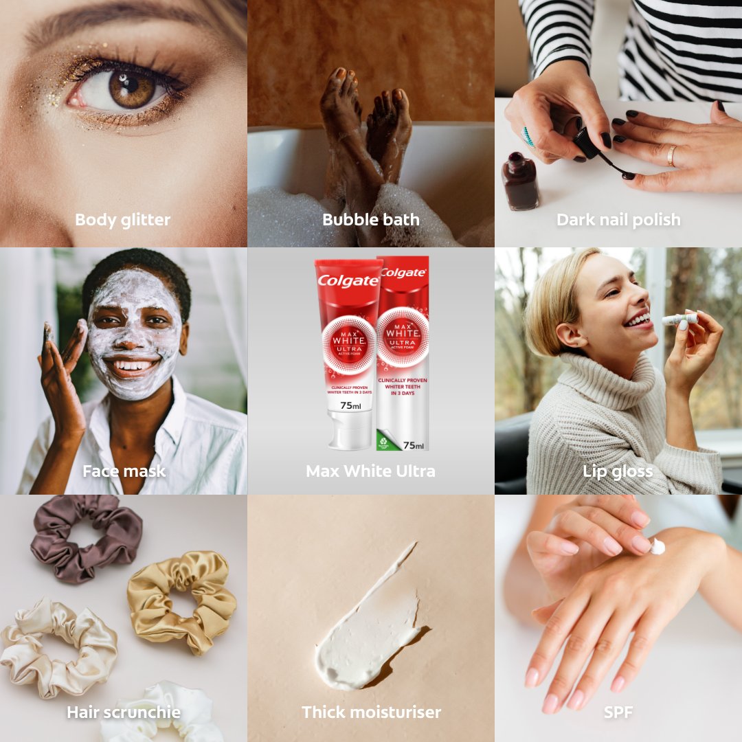 Okay, let’s get serious for a minute… Which 3 autumn #beauty essentials makes it into your #BeUltra routine? We’ll go first… 
1. Max White Ultra toothpaste
2. Max White Ultra toothpaste
3. Max White Ultra toothpaste