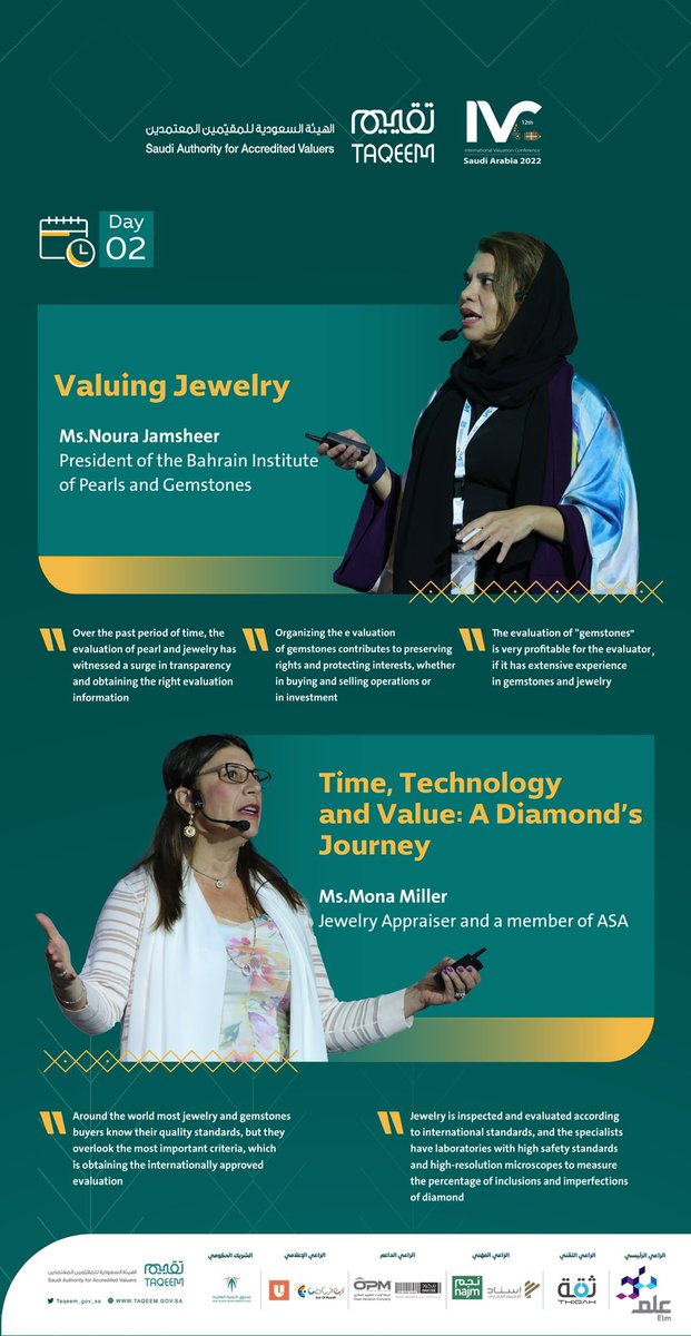 Presentation Highlights:

"Valuing Jewelry"

"Time, Technology and Value: A Diamond's Journey"

#IVC2022