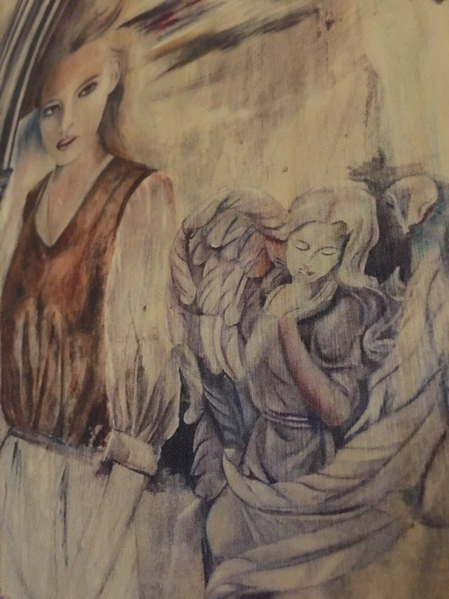 St_Wite's tweet photo. Detail from portrait of me / my selves by @CateField. Who was I? Nobody knows https://t.co/nnLPQWmiMY https://t.co/Eonq1fKqqH