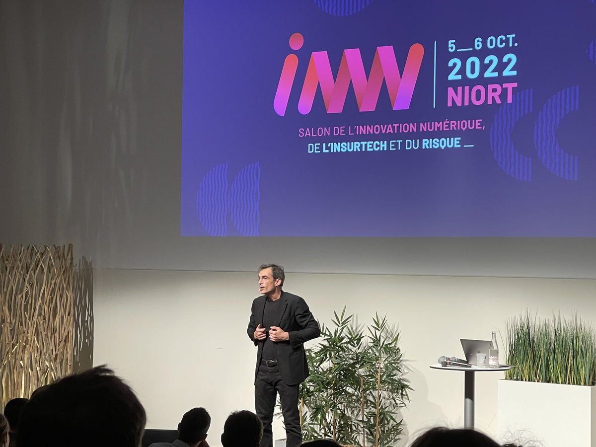 @Enthoven_R lors la soirée du @NiortNumeric : « vivre en démocratie, c’est avoir le droit de ne pas prendre de risque, ce qui est le plus grand risque pour la démocratie »#InnovationNumerique #Insurtech #Risque