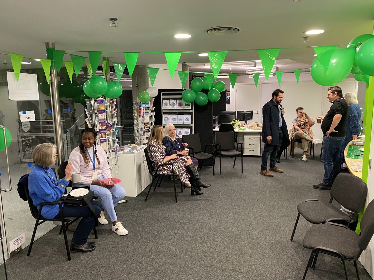 CAB_Norfolk's tweet photo. ☕️The Advice Hub at The Forum in Norwich hosted a super successful Macmillan coffee morning 🍰
Well done to everyone involved 👏
#ageuknorwich #map #shelter #equallives #norfolkcitizensadvice #norwichcitycouncil #livingwellteam #impact #interact #onenorwichpractices https://t.co/aT9A9vuVBy