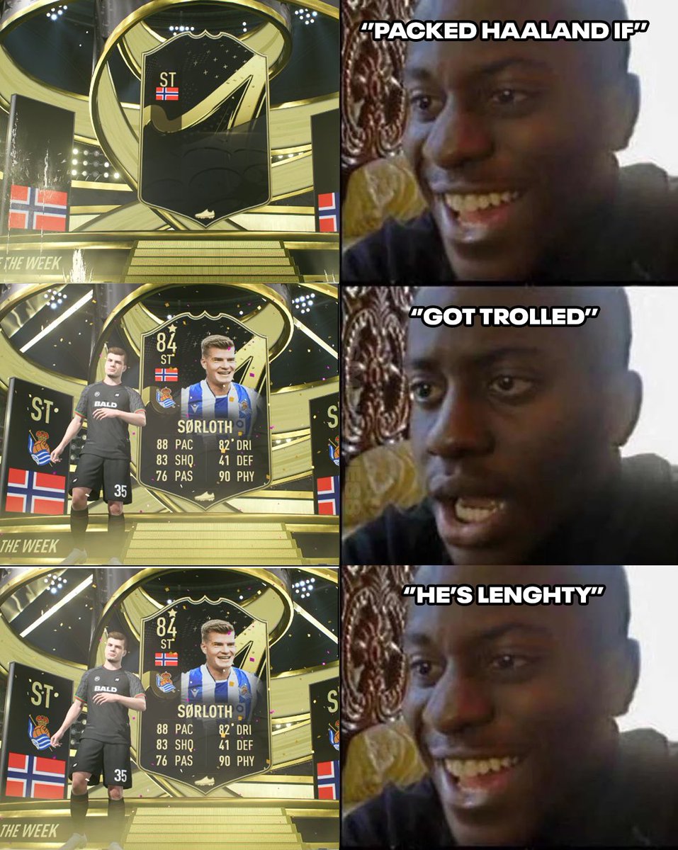 Simplblue88's tweet photo. Not long until Friday and the ultimate troll 😬 #FIFA23 #TOTW3 https://t.co/M1o61BR4yD