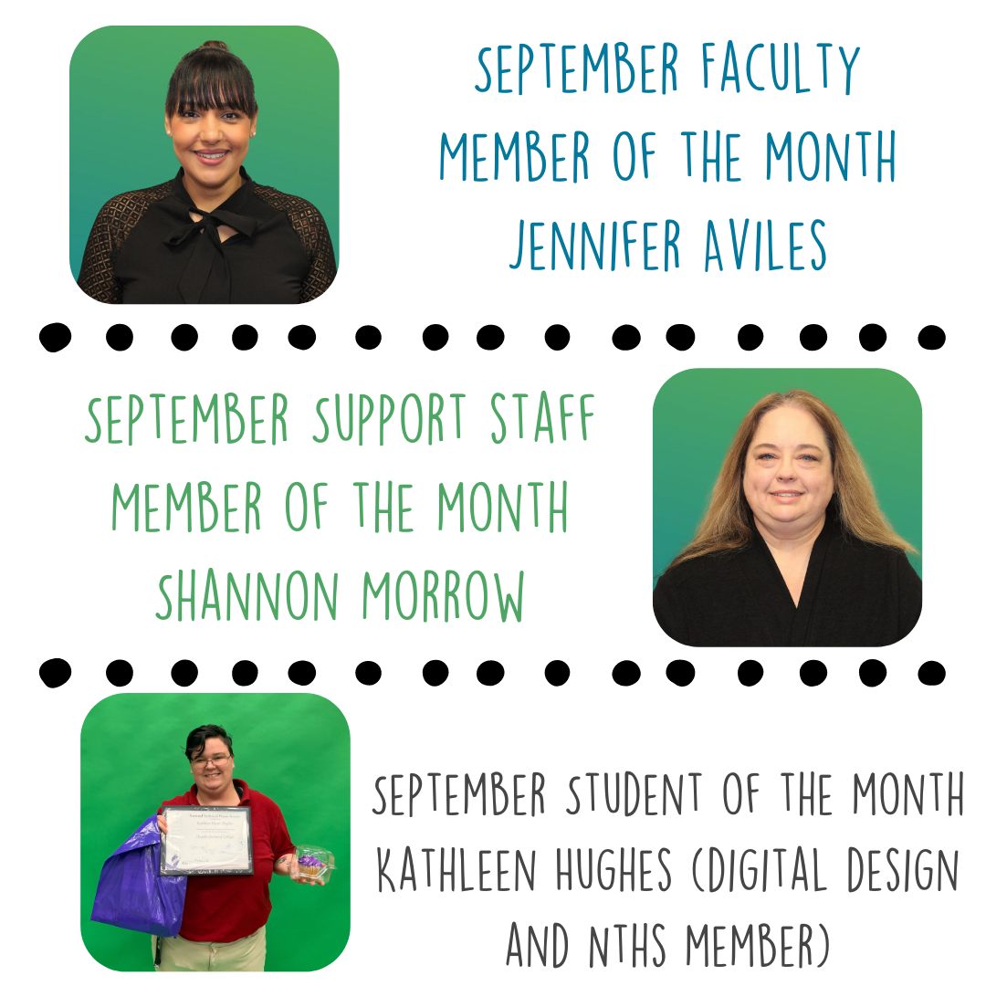 weareoTECH's tweet photo. Osceola Technical College is so
excited to announce our September Student, Faculty,
and Support Staff members of the month!
Congratulations! Thank you for ALL of your hard work
and dedication to our school!
#weareoTECH #GetThereFL #SkillUpOsceola
#everystudentfutureready https://t.co/1rtyYEXjTT