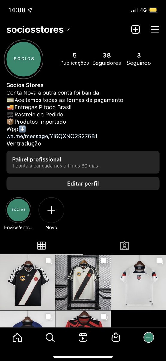 SociosStore's tweet photo. Insta novo família, o antigo foi Banido, sigam lá e fique por dentro de todas as novidades https://t.co/zkRAAPJHo6 https://t.co/Tx2z42JY1h