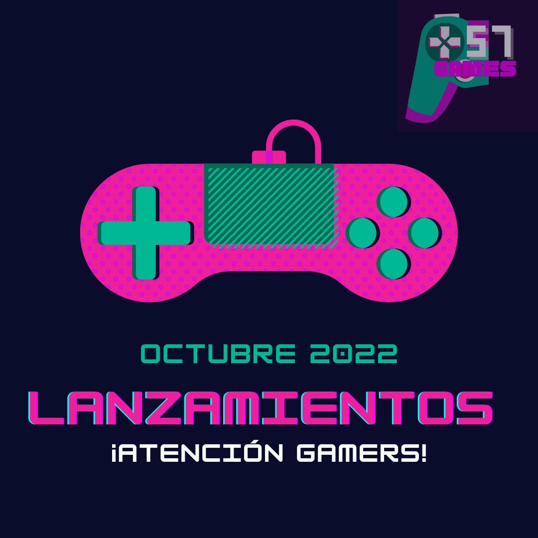 plus57games's tweet photo. LANZAMIENTOS OCTUBRE 2022
1. Overwatch 2 (4 oct)
2. Nier Automata: The End of YorHa Edition (6 oct - Nintendo Switch)
3. 9 Years Of Shadow (10 oct - PC) https://t.co/anUuK0QrY7