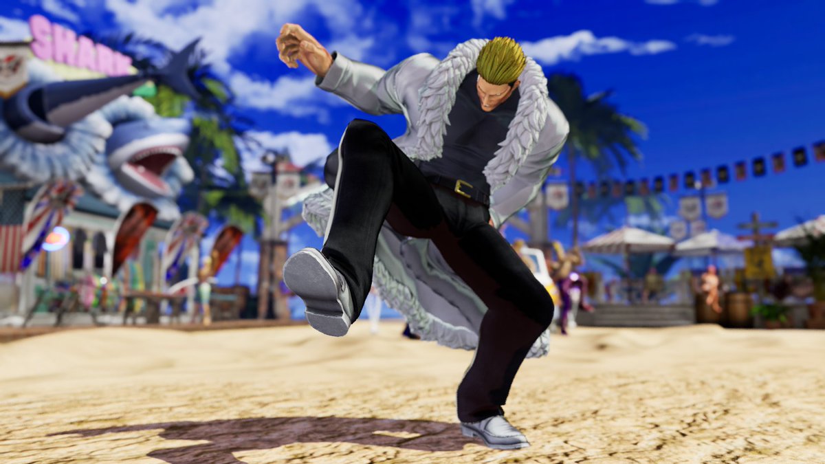 leomon32's tweet photo. I was wondering, where is player 2 during the stomping animation since it would OBVIOUSLY obstruct the camera... Nothing under... nothing on the left... Oh, look who is suffering in t-pose underground ๐คฃ #KOFXV_Haohmaru #KOFXV_Yamazaki #Yamazaki #KOFXV #freecamera #tricks https://t.co/iV7KaoYCKX