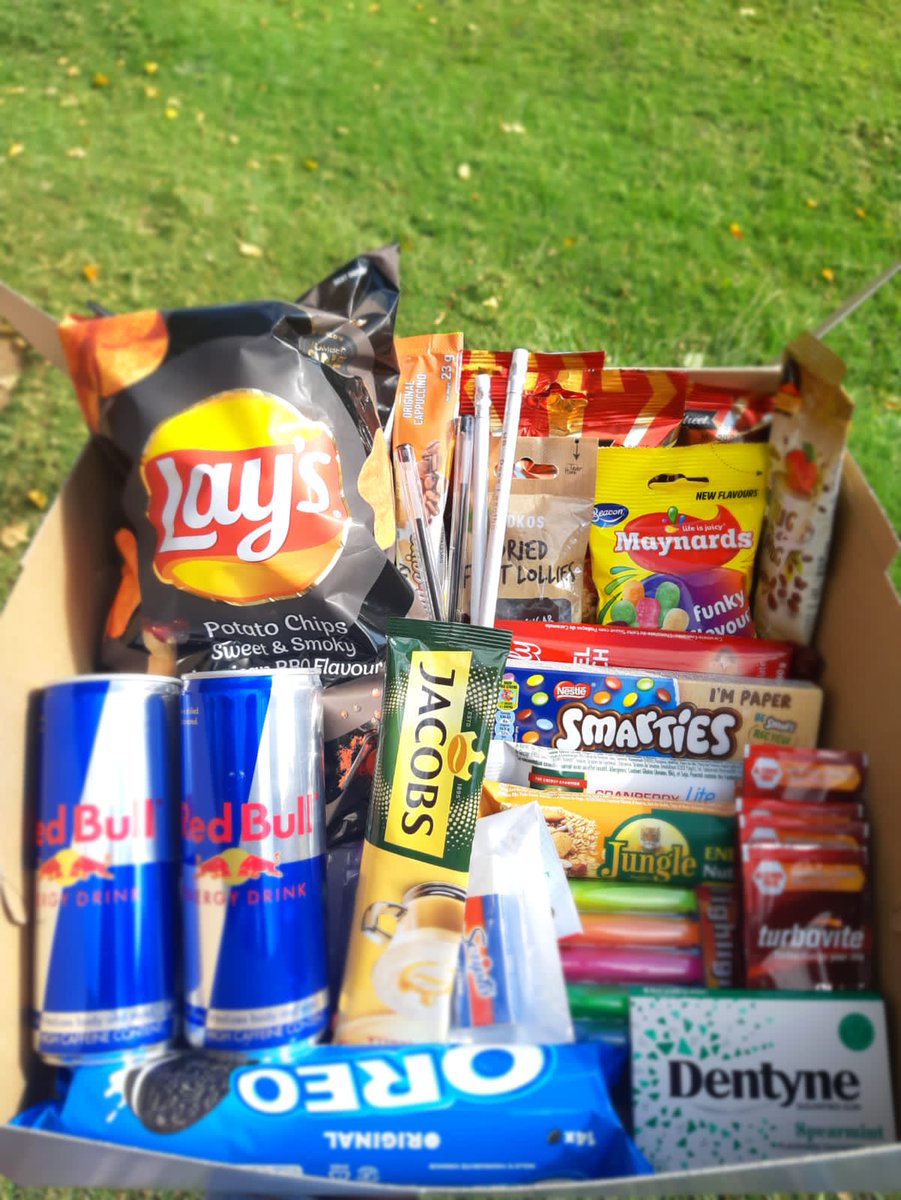 keneuoe_'s tweet photo. Okay, I'm lying but kopa le rekele bana exam care packages from @Houseofeats4 baa deserve-a https://t.co/y6SYuTPggq