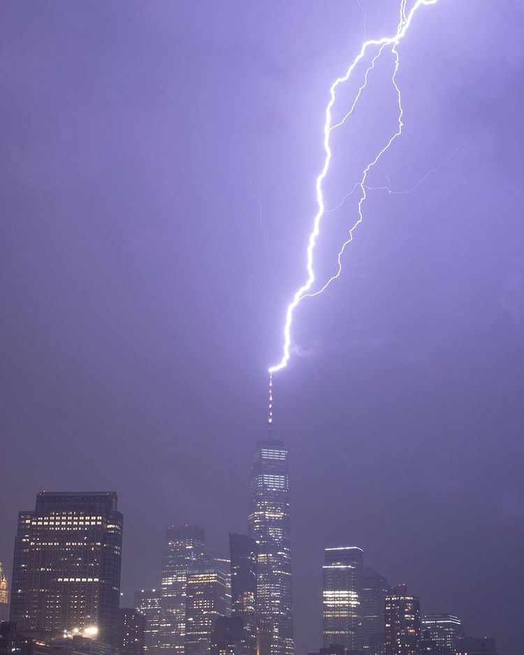 We always love seeing pictures like these from our NYC photographers! 😲 ⚡⛈ Check out some of our recent tags from last week's stormy weather! We're feeling quite electric!