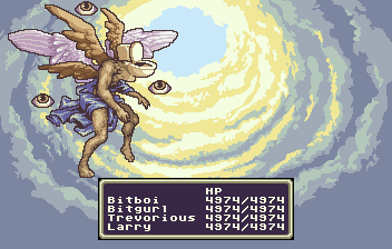 Um. I was commissioned to make a toiled-headed Boss, so I went with renaissance #pixelart