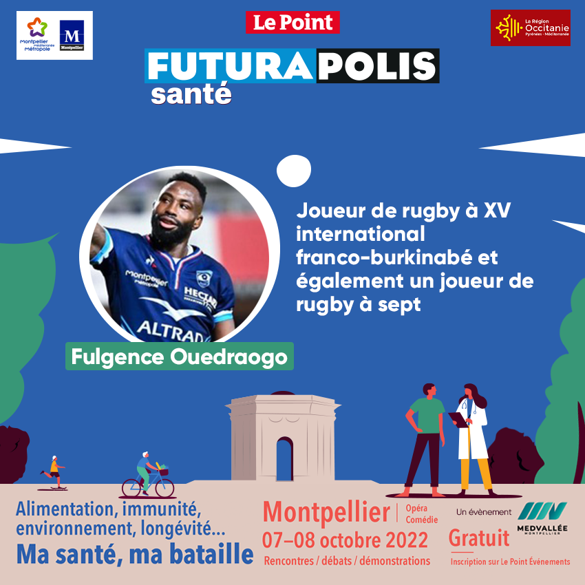 LePointEvents's tweet photo. Ma santé, ma bataille ! 
#Sport, #nutrition, #maladies, troubles, #soins...  Nos experts vous attendent pour échanger &amp; vous conseiller ! Réservez-vite vos places pour #FuturapolisSanté les 07 &amp; 08 octobre @Montpellier_. 
@FufuOuedraogo @CCompagnon_  @AttalinVincent @Sante_Gouv https://t.co/k1912SJPXx