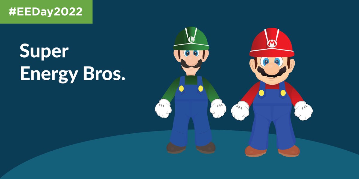 JoinBPA's tweet photo. What's not to love about Mario and Luigi showing up to you house to help you save on energy bills?
#EEGames #EEDay2022 #EnergyEfficiency https://t.co/sldnOMuaju