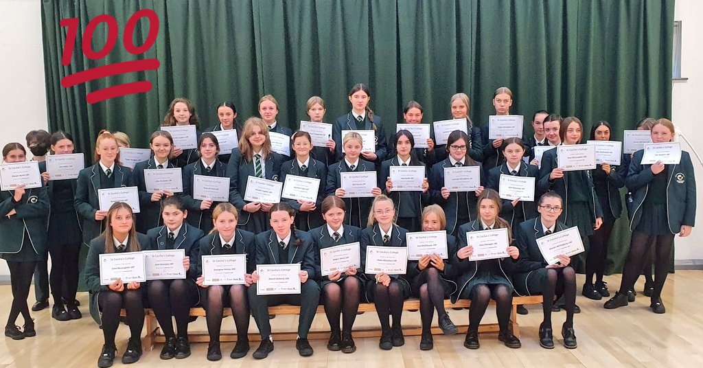 ccurrie087's tweet photo. Congratulations to our Year 9 Pupils of the Month and to Year 9 &10 Attendance prize winners! @StCeciliasDerry #Celebratinggoals https://t.co/ODOratYBzA